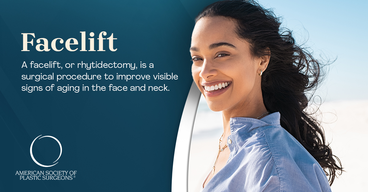 Facelift Recovery American Society of Plastic Surgeons