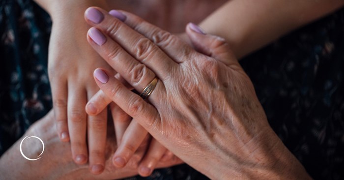 sun damage and signs of aging on the hands and arms